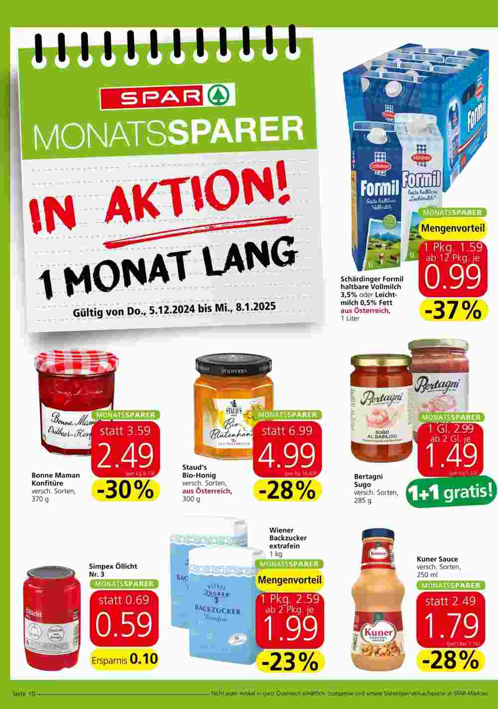 Spar Flugblatt (ab 05.12.2024) - Angebote und Prospekt - Seite 3