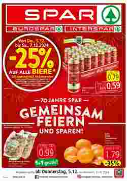 Spar Flugblatt (ab 05.12.2024) - Angebote und Prospekt