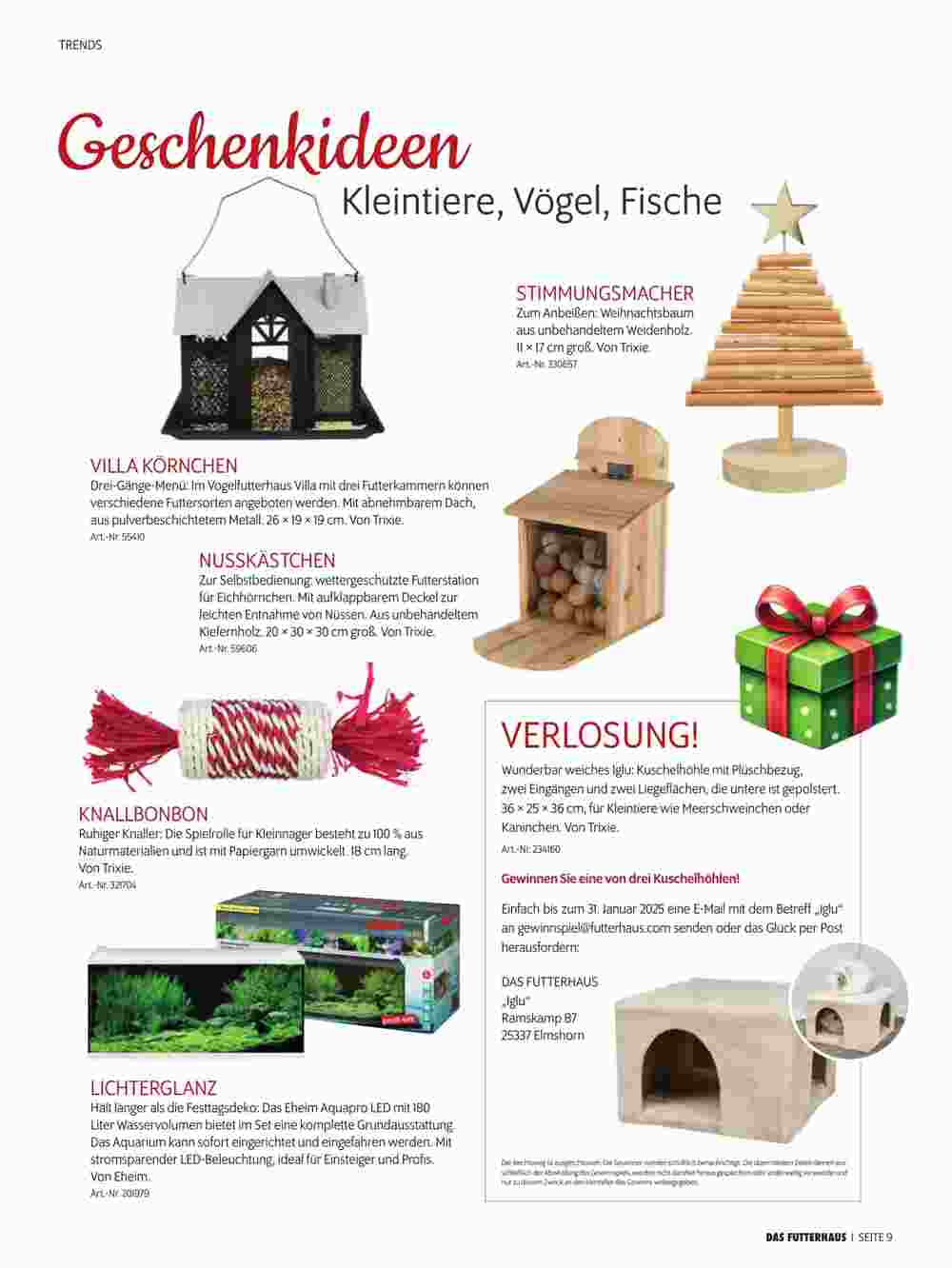 Das Futterhaus Flugblatt (ab 05.12.2024) - Angebote und Prospekt - Seite 9