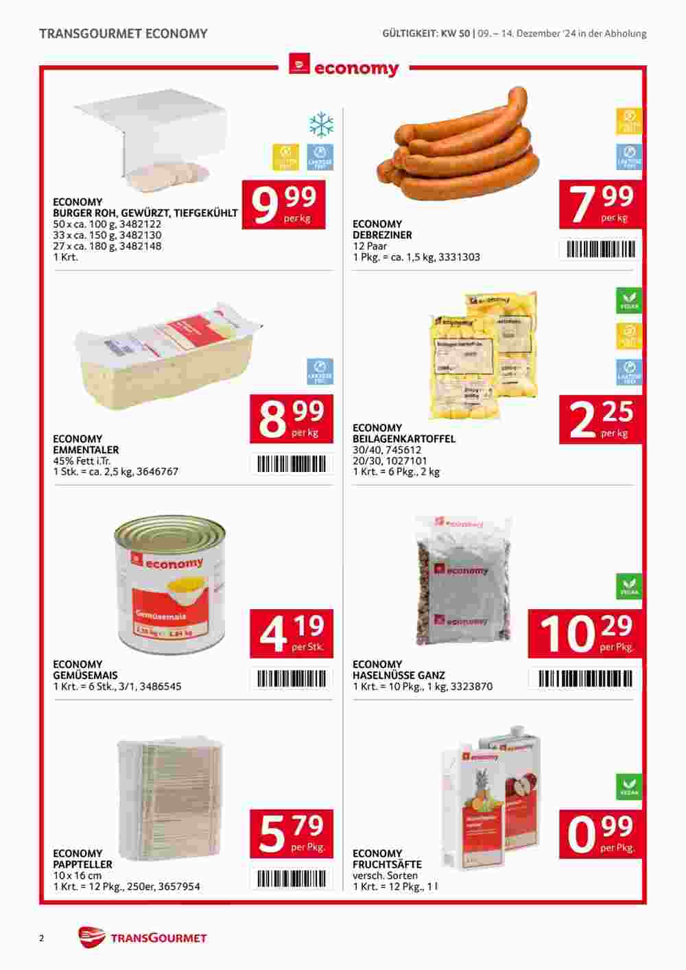 Transgourmet Flugblatt (ab 09.12.2024) - Angebote und Prospekt - Seite 2