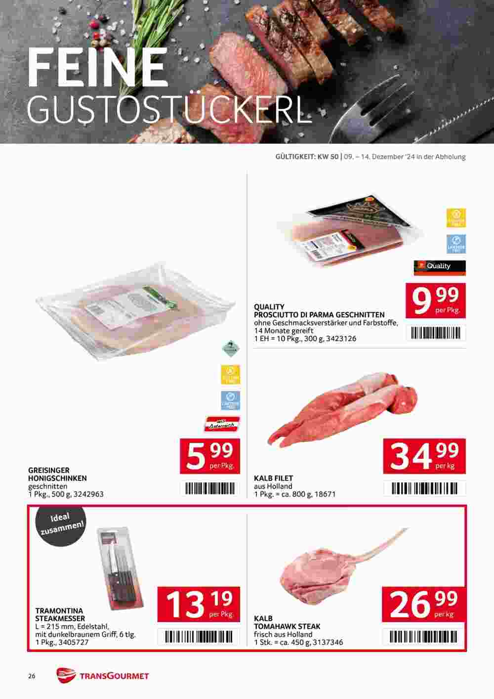 Transgourmet Flugblatt (ab 09.12.2024) - Angebote und Prospekt - Seite 24