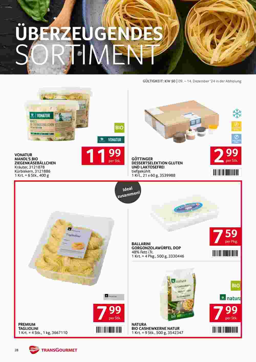 Transgourmet Flugblatt (ab 09.12.2024) - Angebote und Prospekt - Seite 26