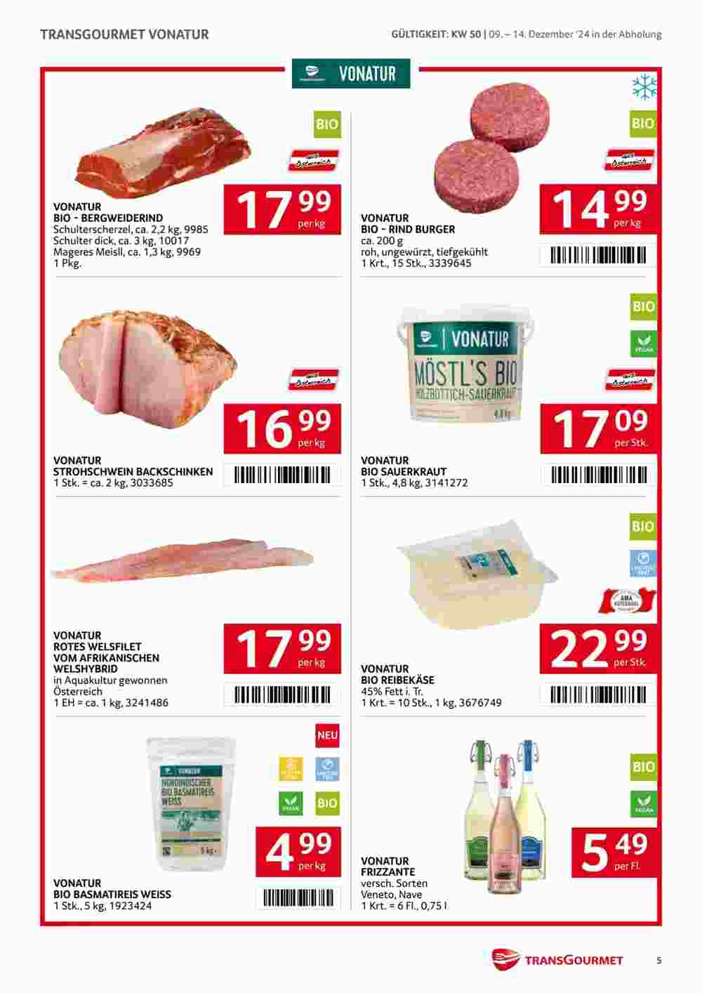 Transgourmet Flugblatt (ab 09.12.2024) - Angebote und Prospekt - Seite 5