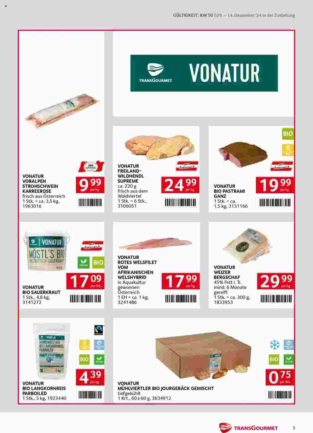 Transgourmet Flugblatt (ab 09.12.2024) - Angebote und Prospekt - Seite 5