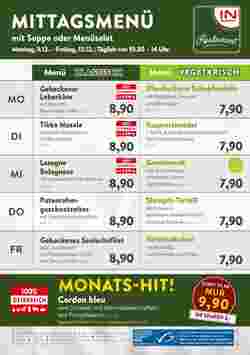 Interspar Restaurant Flugblatt (ab 09.12.2024) - Angebote und Prospekt