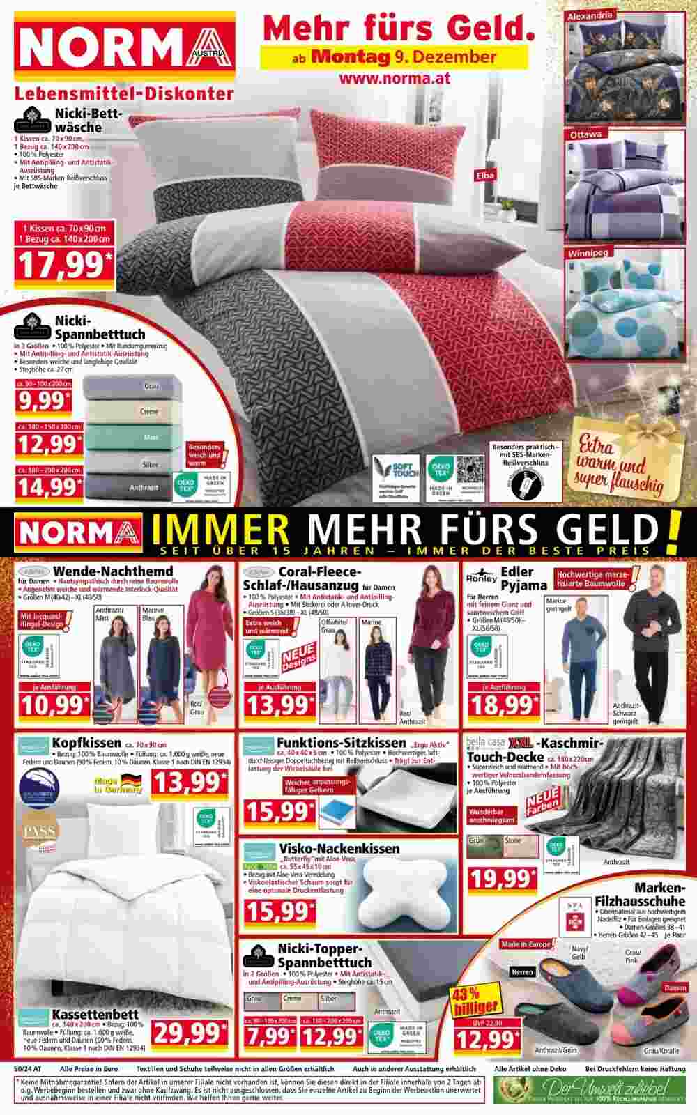 Norma Flugblatt (ab 09.12.2024) - Angebote und Prospekt - Seite 1