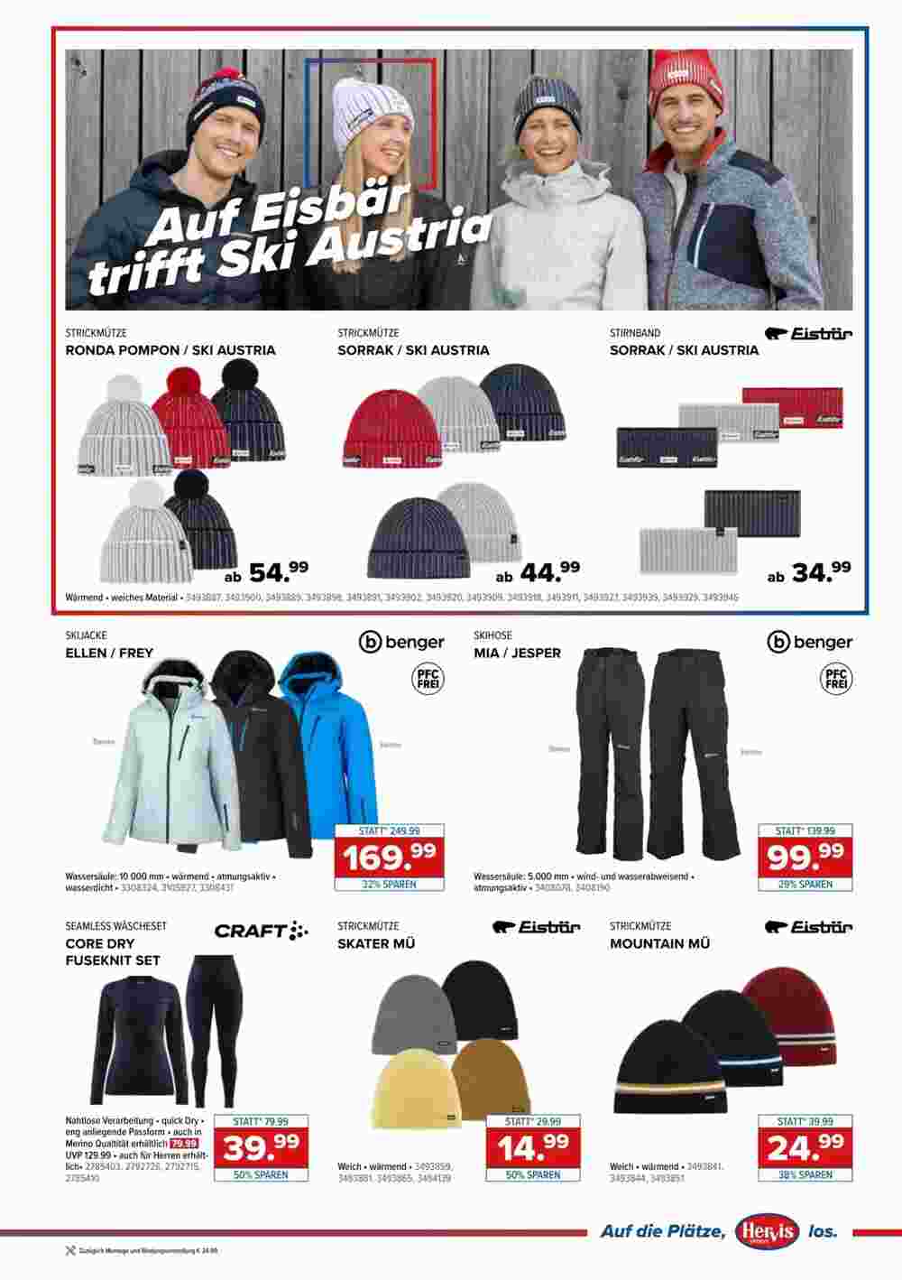 Hervis Flugblatt (ab 09.12.2024) - Angebote und Prospekt - Seite 3