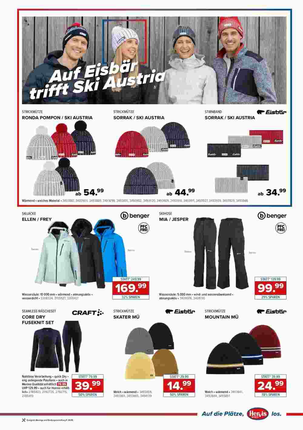 Hervis Flugblatt (ab 09.12.2024) - Angebote und Prospekt - Seite 3