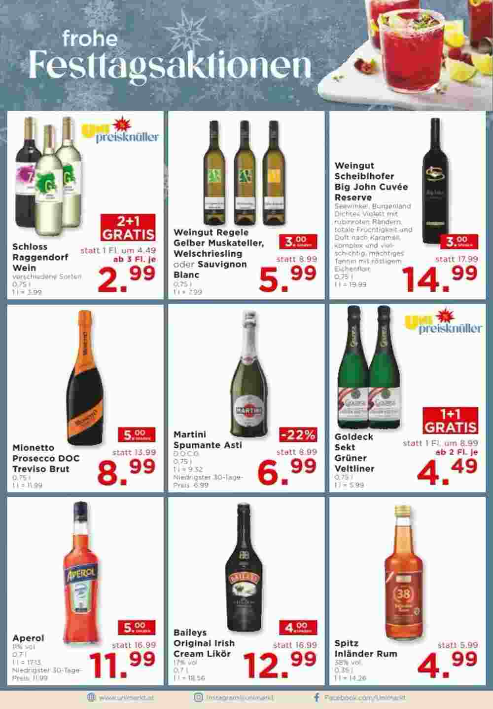 Unimarkt Flugblatt (ab 11.12.2024) - Angebote und Prospekt - Seite 8