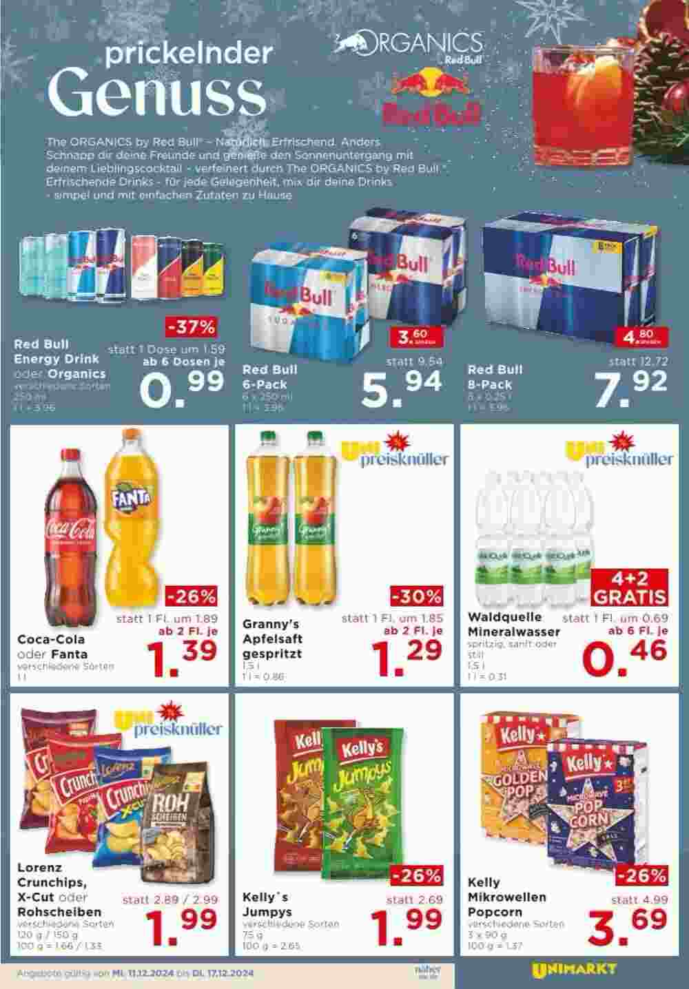 Unimarkt Flugblatt (ab 11.12.2024) - Angebote und Prospekt - Seite 9