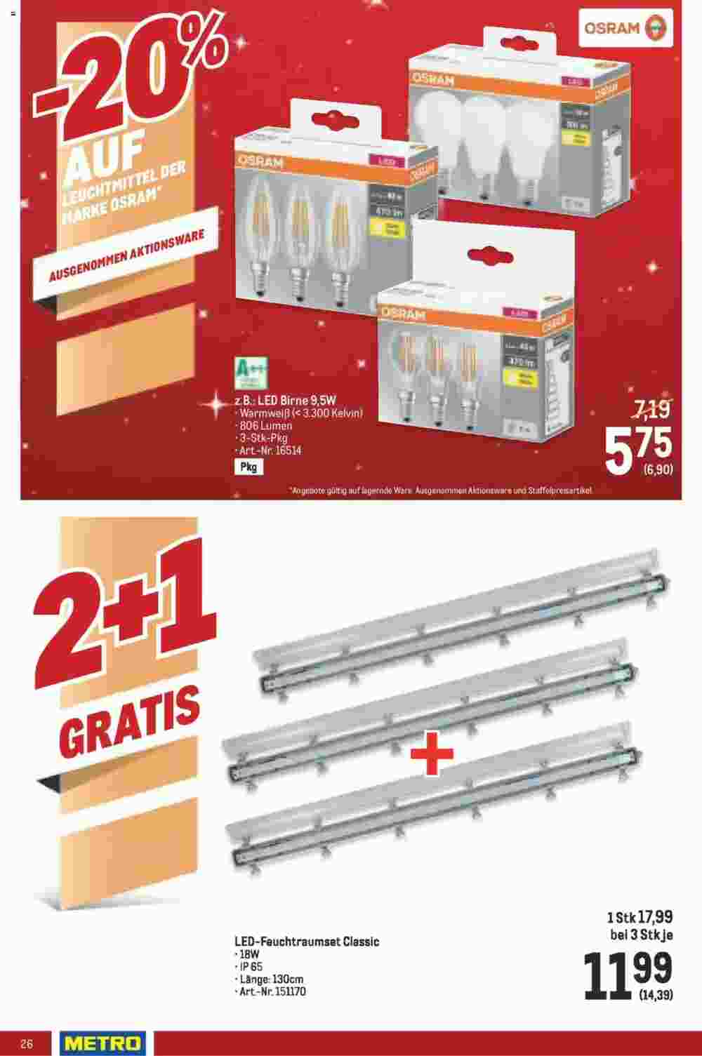 Metro Flugblatt (ab 12.12.2024) - Angebote und Prospekt - Seite 26