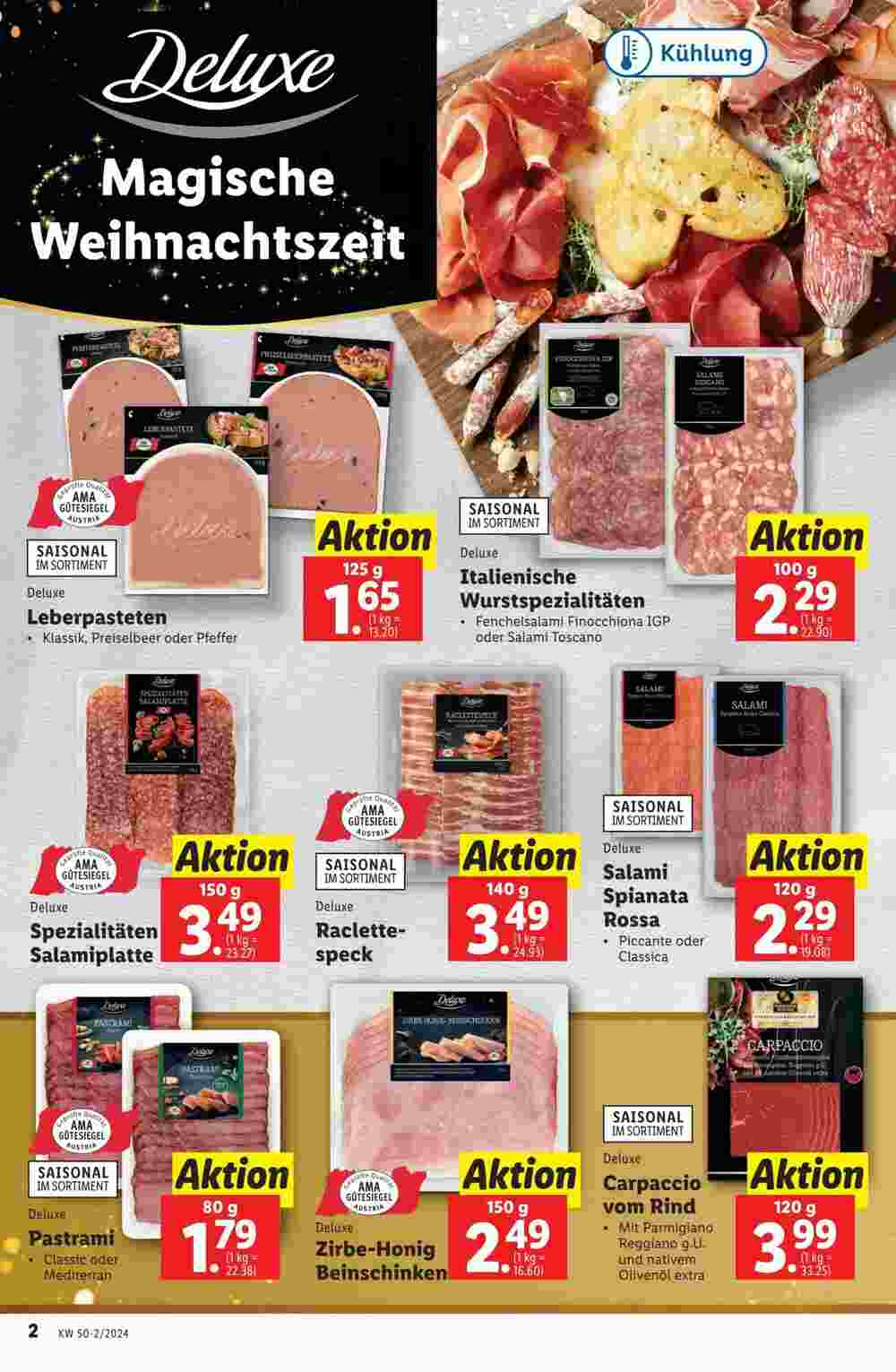 Lidl Flugblatt (ab 12.12.2024) - Angebote und Prospekt - Seite 2