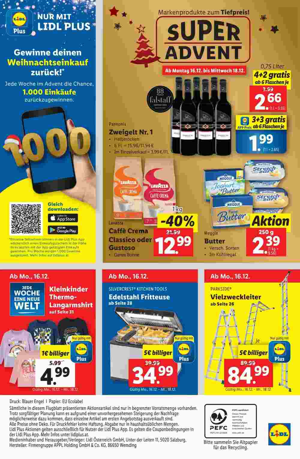 Lidl Flugblatt (ab 12.12.2024) - Angebote und Prospekt - Seite 44