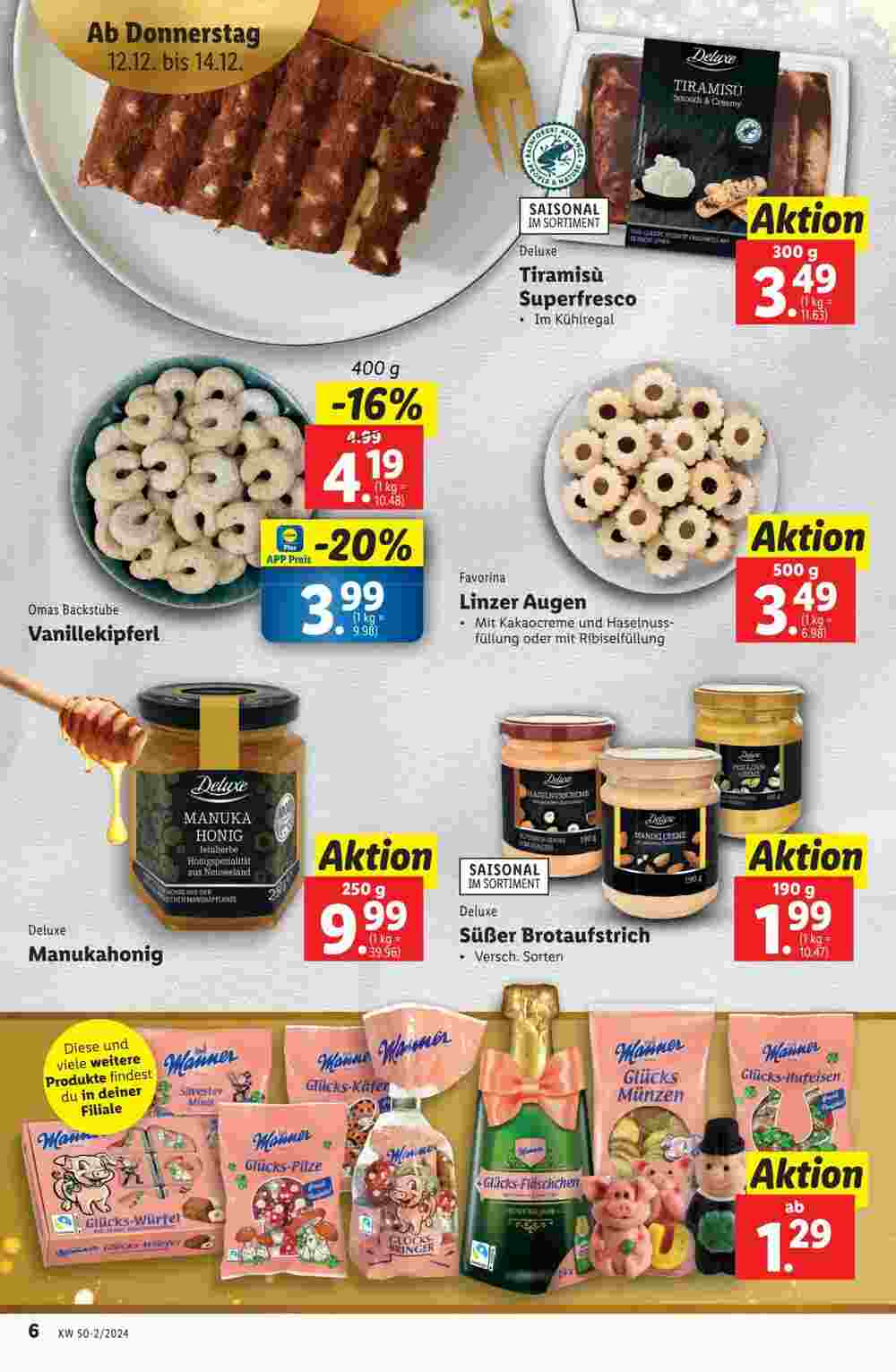 Lidl Flugblatt (ab 12.12.2024) - Angebote und Prospekt - Seite 6