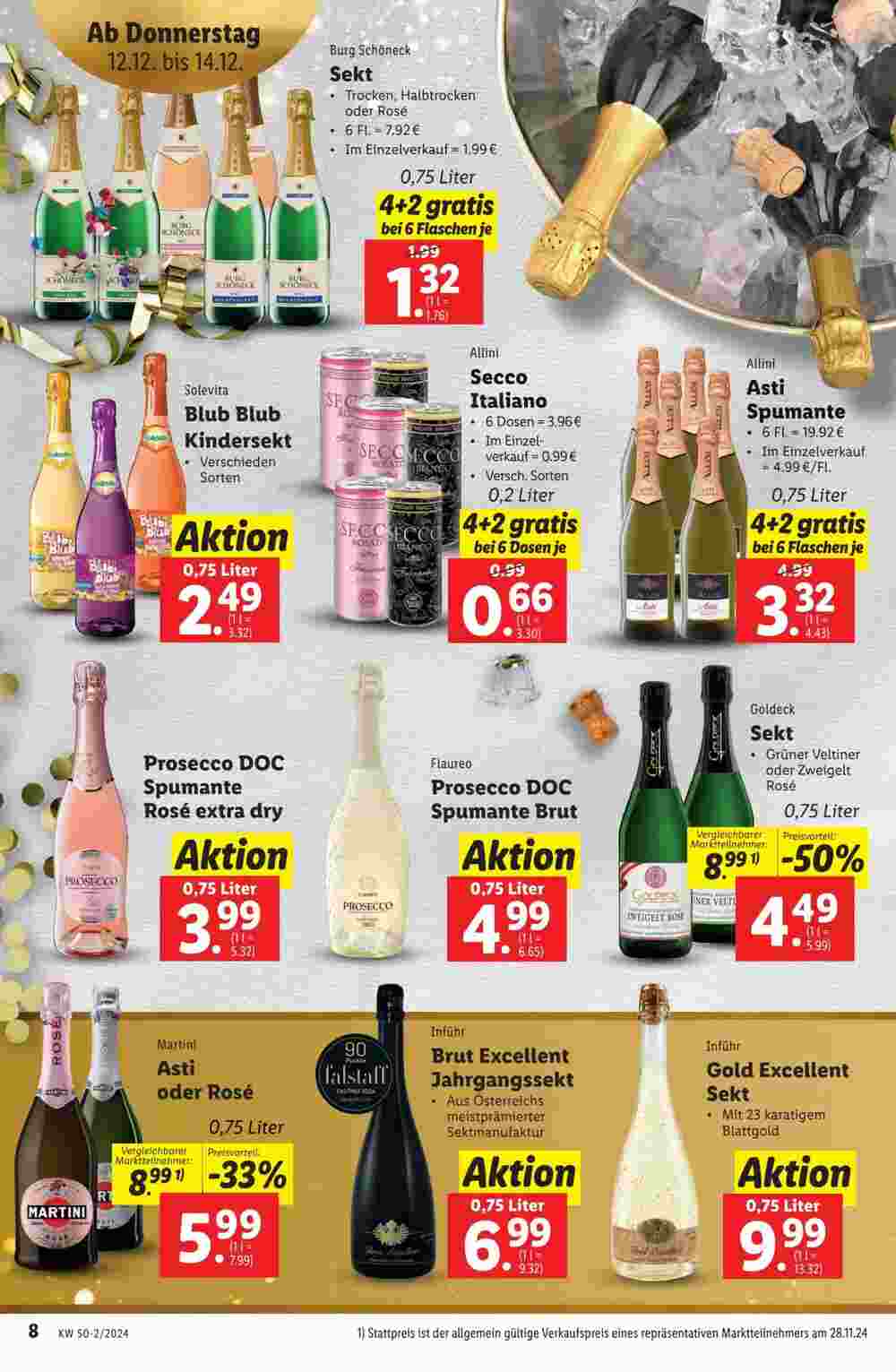 Lidl Flugblatt (ab 12.12.2024) - Angebote und Prospekt - Seite 8