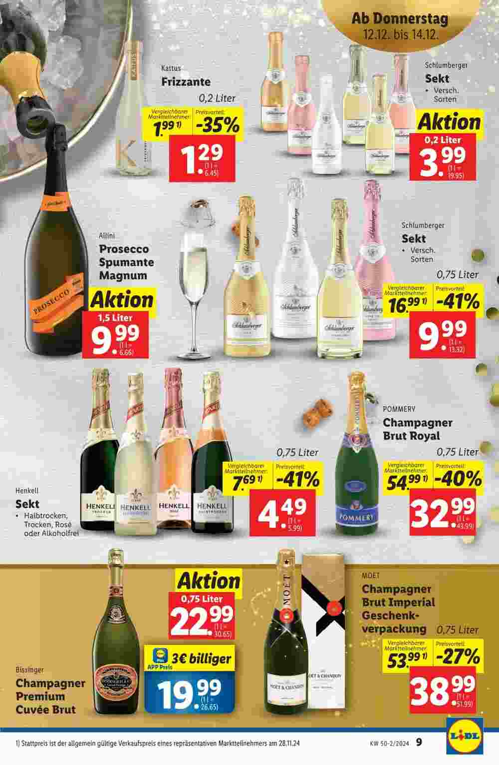 Lidl Flugblatt (ab 12.12.2024) - Angebote und Prospekt - Seite 9