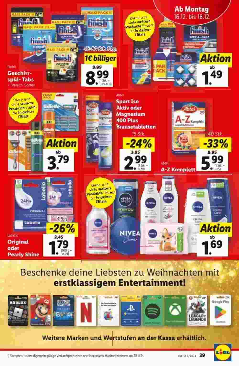 Lidl Flugblatt (ab 12.12.2024) - Angebote und Prospekt - Seite 44