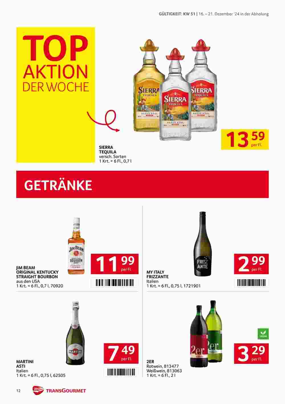 Transgourmet Flugblatt (ab 16.12.2024) - Angebote und Prospekt - Seite 12