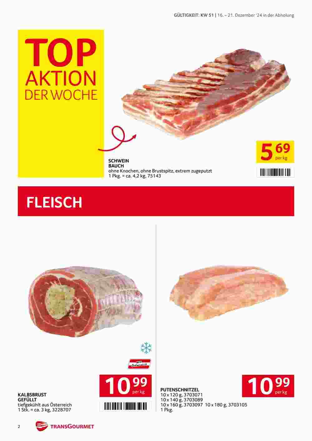 Transgourmet Flugblatt (ab 16.12.2024) - Angebote und Prospekt - Seite 2