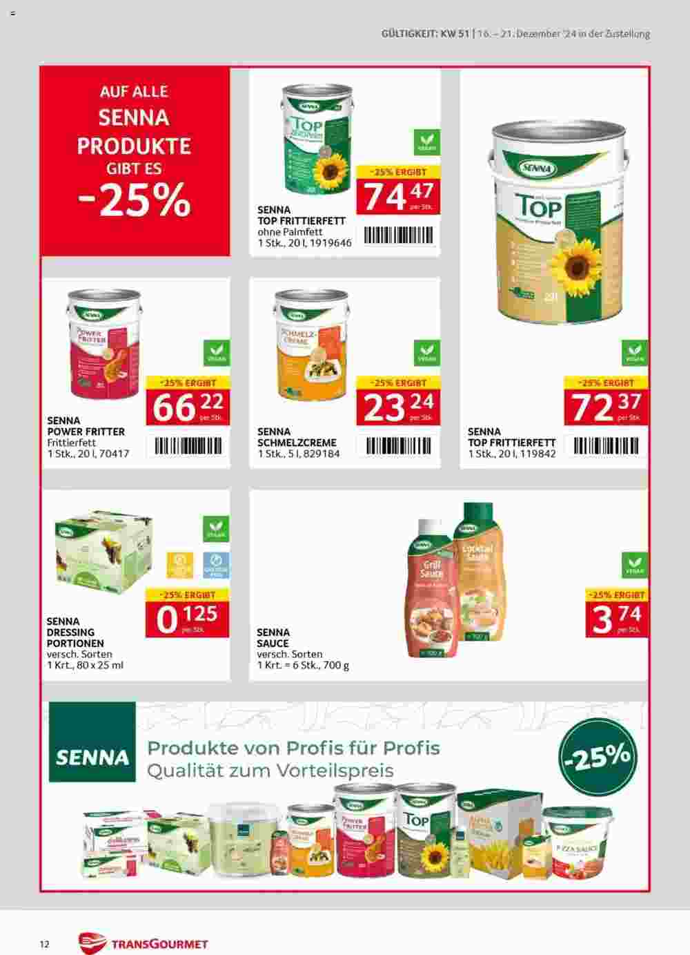 Transgourmet Flugblatt (ab 16.12.2024) - Angebote und Prospekt - Seite 12