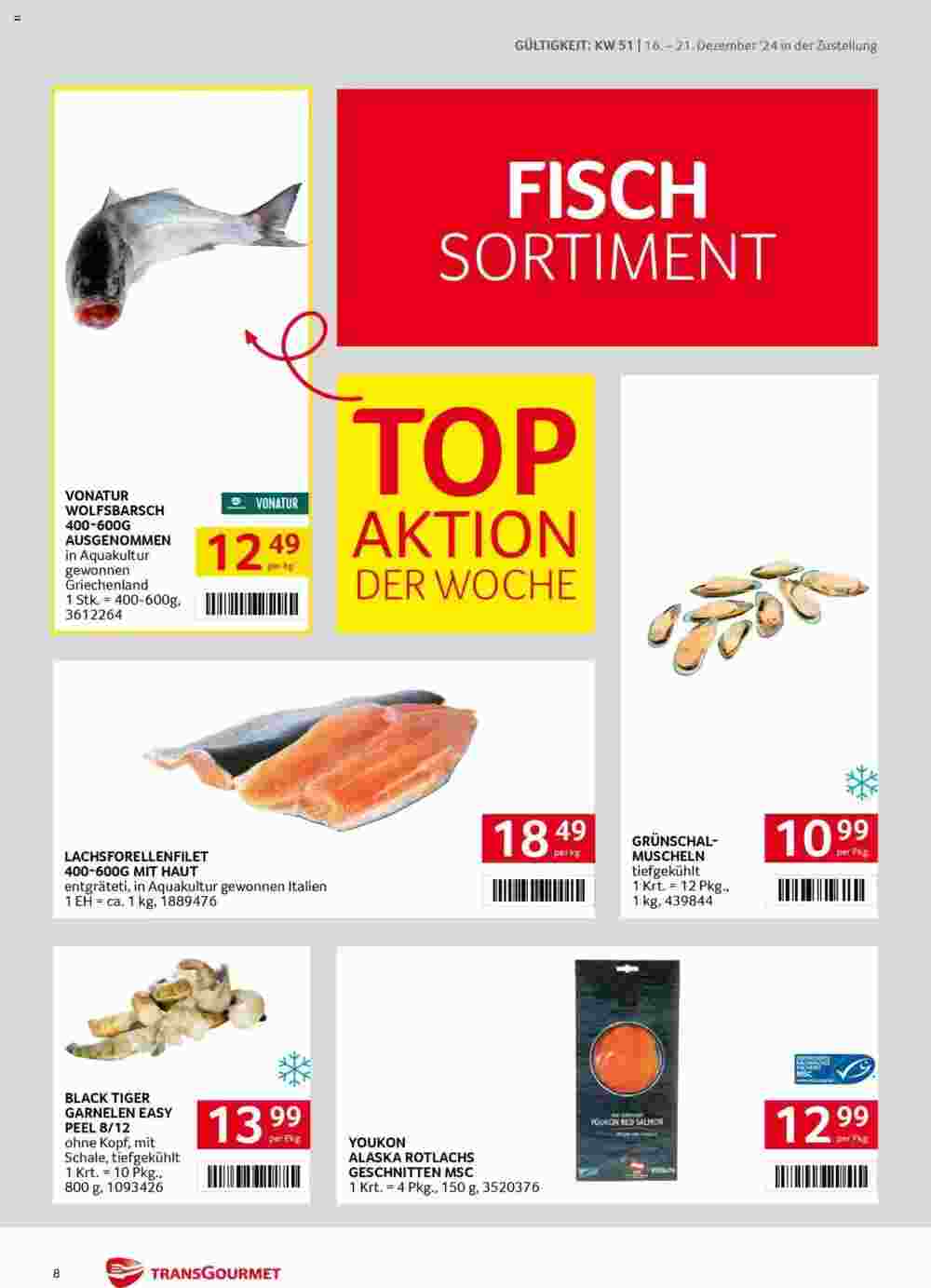 Transgourmet Flugblatt (ab 16.12.2024) - Angebote und Prospekt - Seite 8