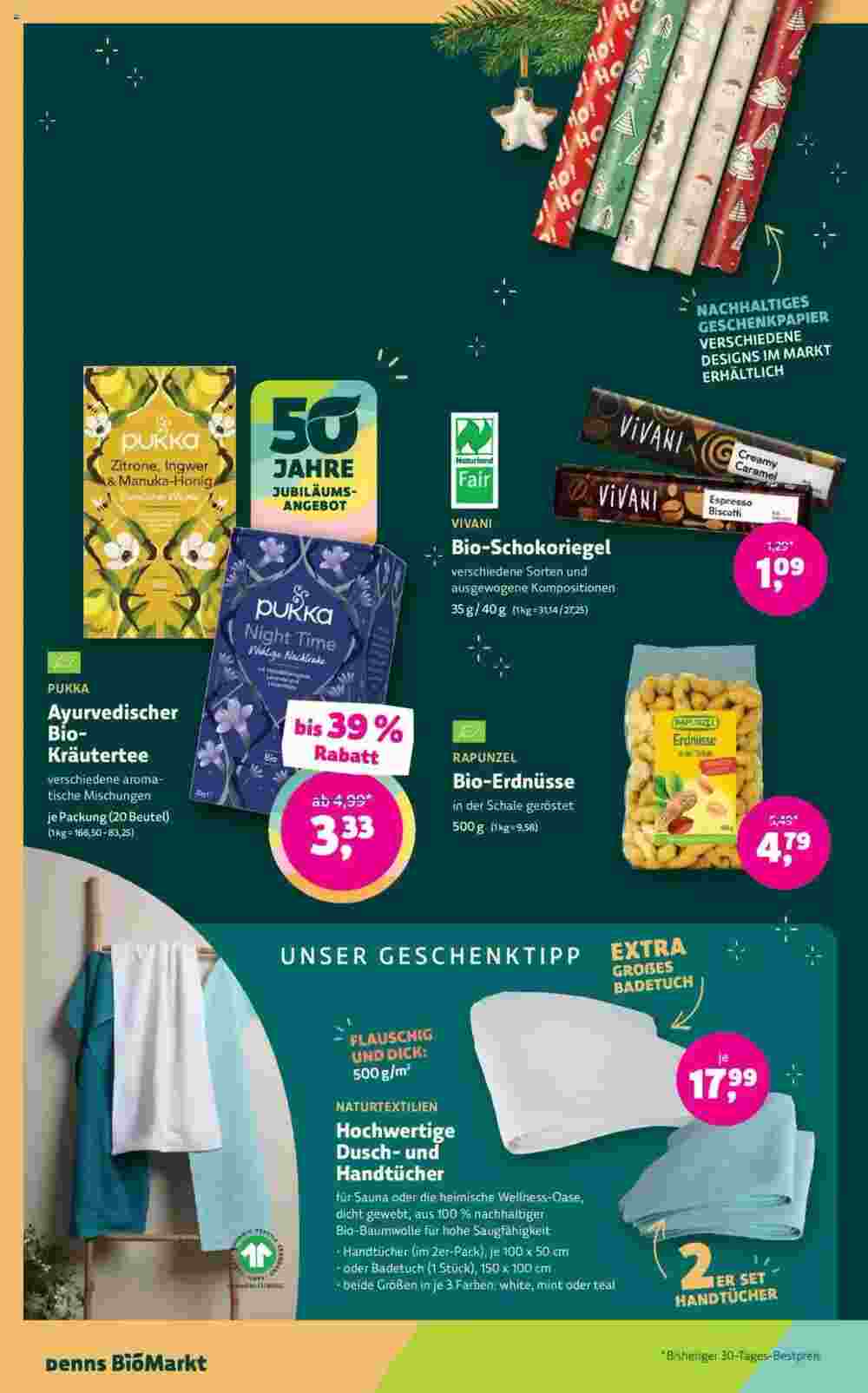 Denn's Biomarkt Flugblatt (ab 18.12.2024) - Angebote und Prospekt - Seite 12