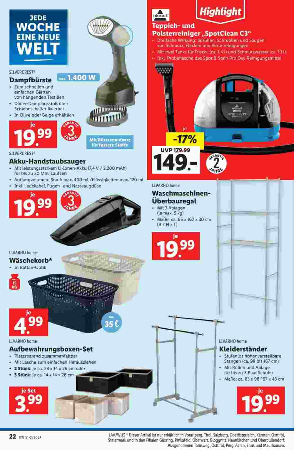 Lidl Flugblatt (ab 19.12.2024) - Angebote und Prospekt - Seite 22