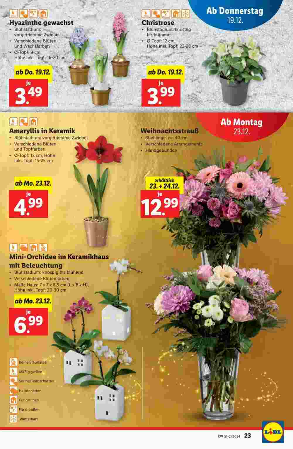 Lidl Flugblatt (ab 19.12.2024) - Angebote und Prospekt - Seite 23