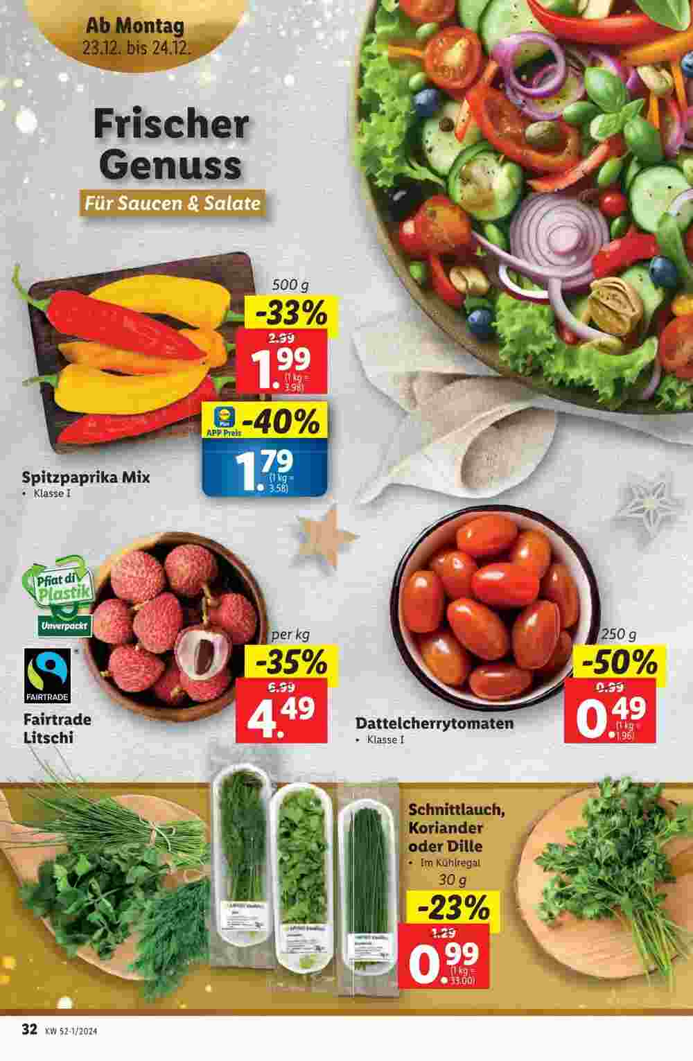 Lidl Flugblatt (ab 19.12.2024) - Angebote und Prospekt - Seite 34