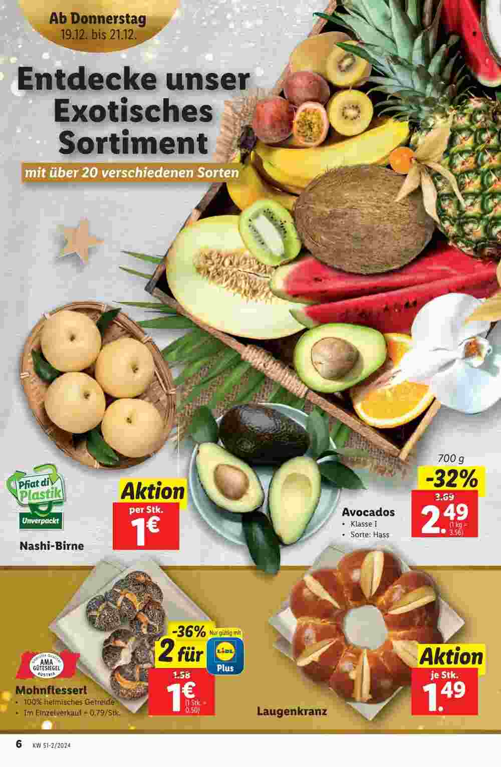 Lidl Flugblatt (ab 19.12.2024) - Angebote und Prospekt - Seite 6