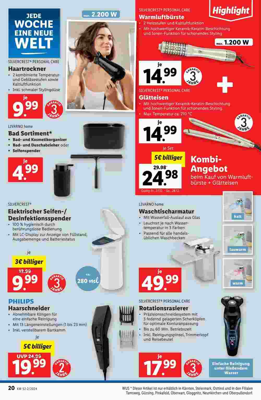 Lidl Flugblatt (ab 19.12.2024) - Angebote und Prospekt - Seite 63