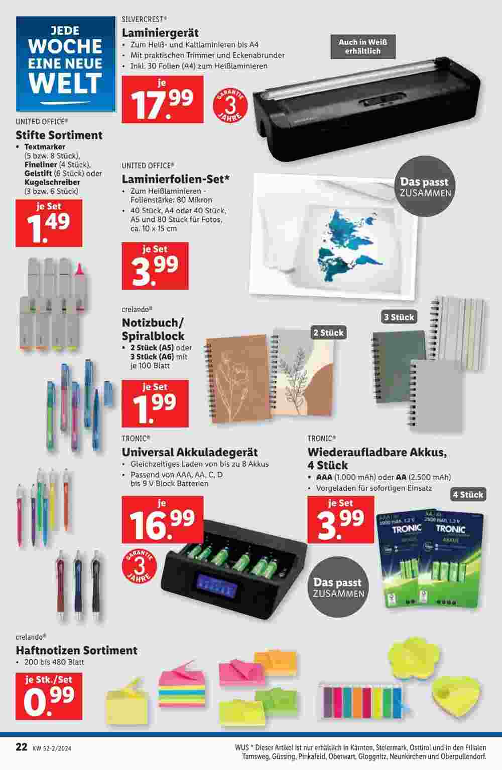 Lidl Flugblatt (ab 19.12.2024) - Angebote und Prospekt - Seite 65