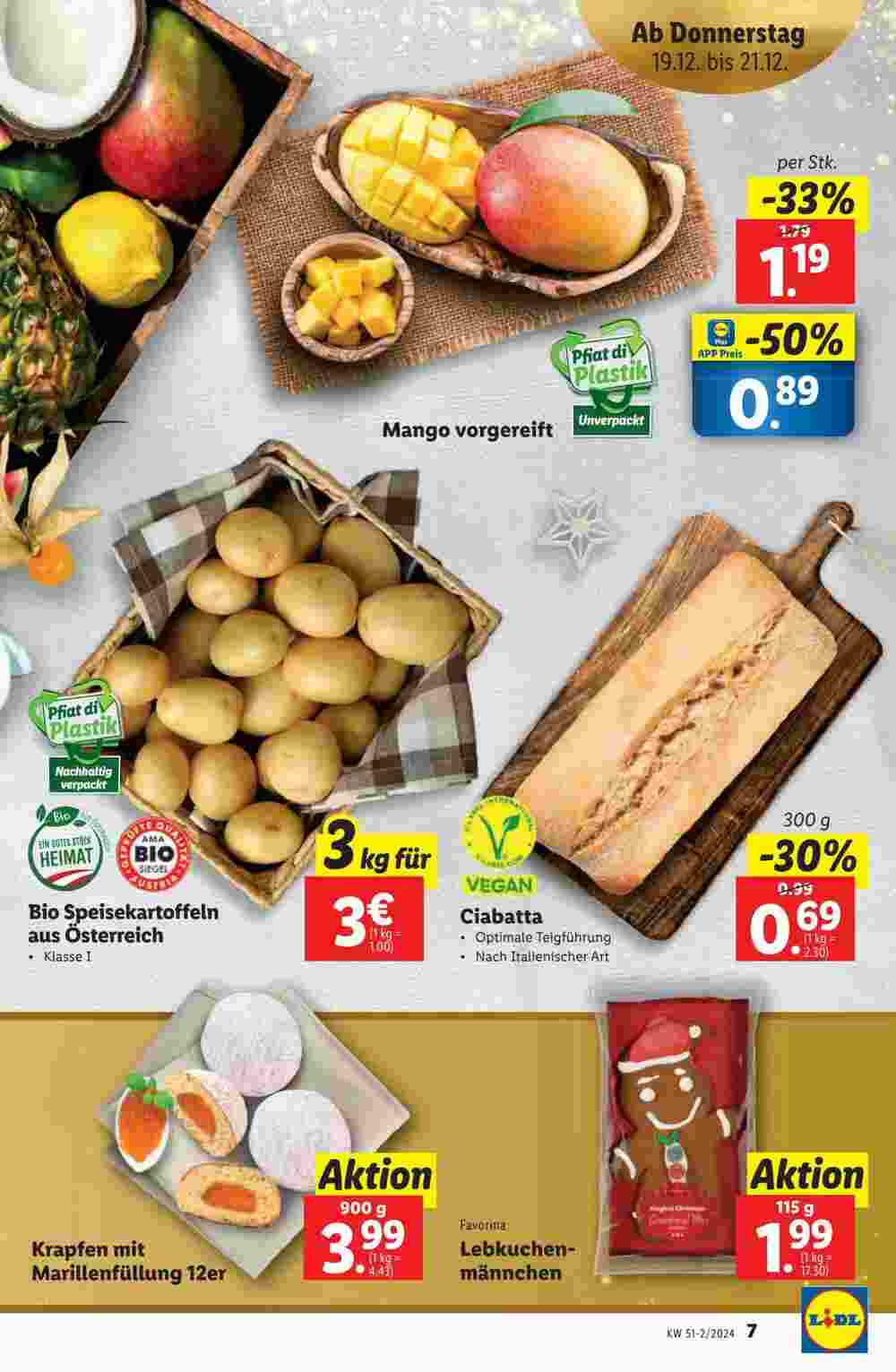 Lidl Flugblatt (ab 19.12.2024) - Angebote und Prospekt - Seite 7