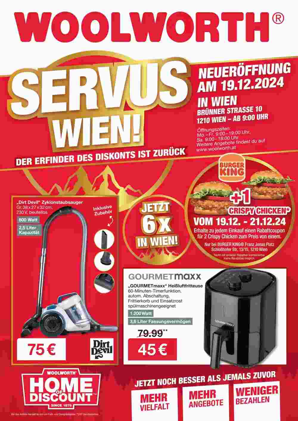 Woolworth Flugblatt (ab 19.12.2024) - Angebote und Prospekt - Seite 1