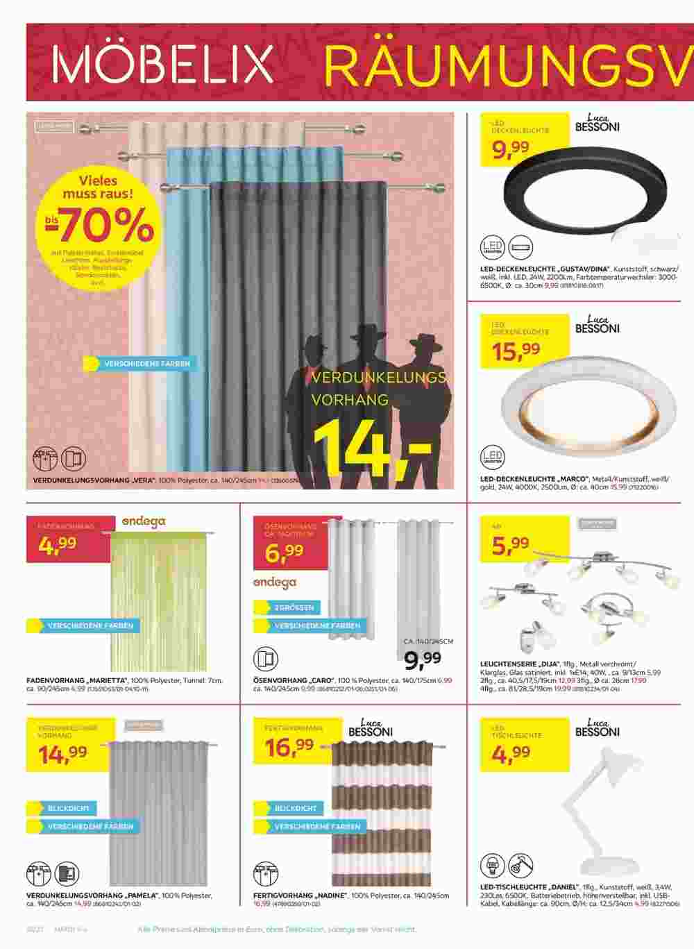 Möbelix Flugblatt (ab 23.12.2024) - Angebote und Prospekt - Seite 22