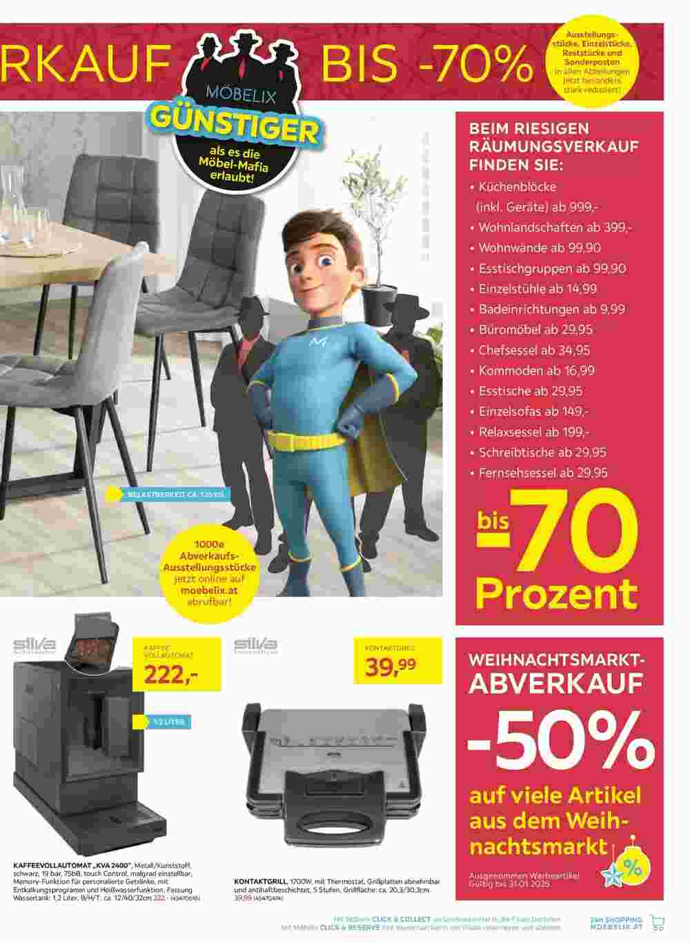 Möbelix Flugblatt (ab 23.12.2024) - Angebote und Prospekt - Seite 3