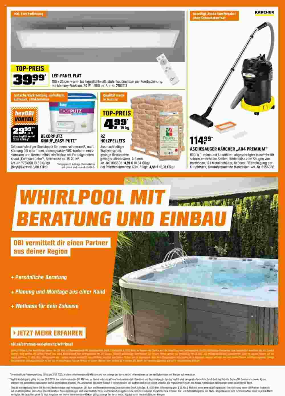 OBI Flugblatt (ab 23.12.2024) - Angebote und Prospekt - Seite 20