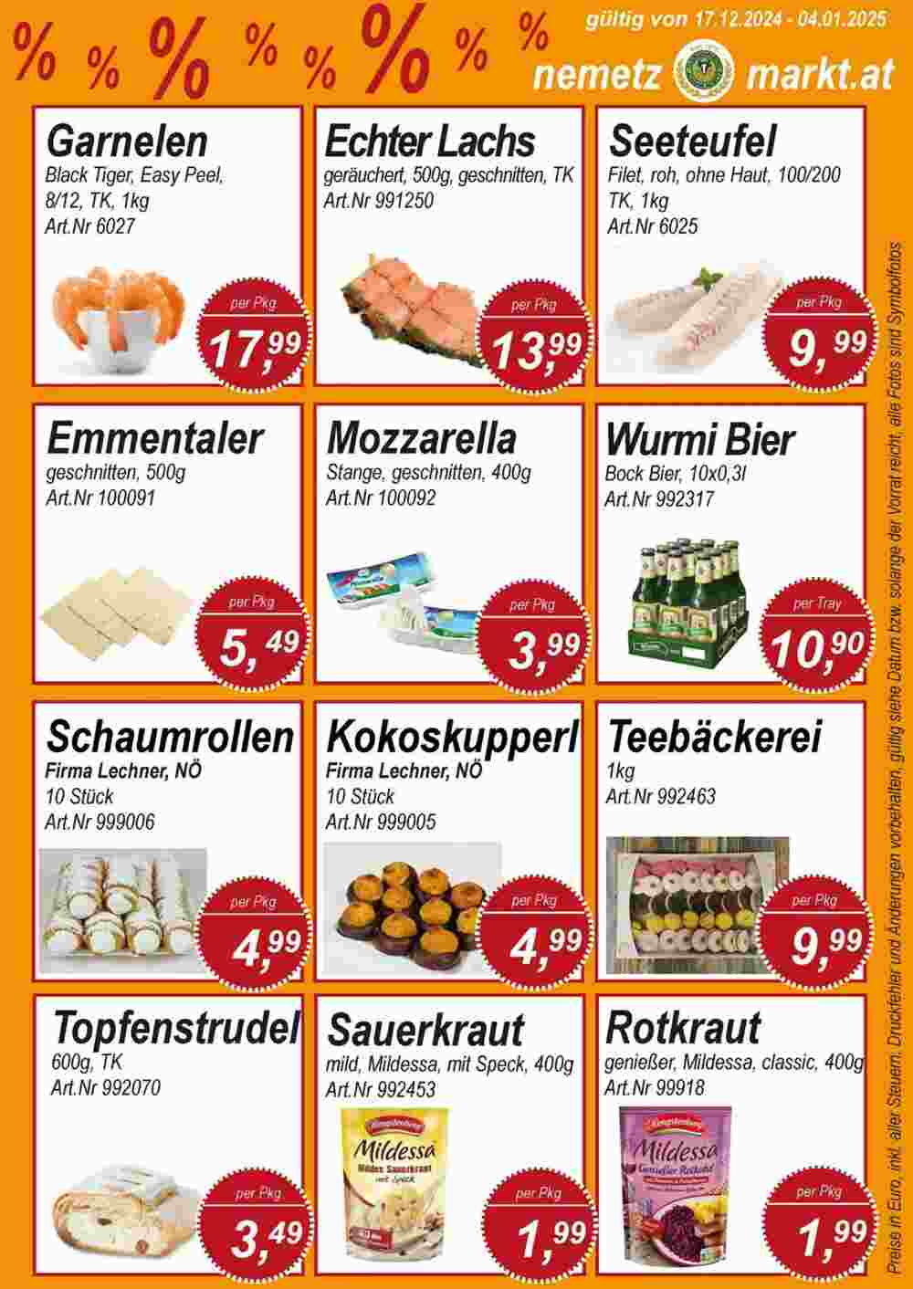 Nemetz Markt Flugblatt (ab 23.12.2024) - Angebote und Prospekt - Seite 5