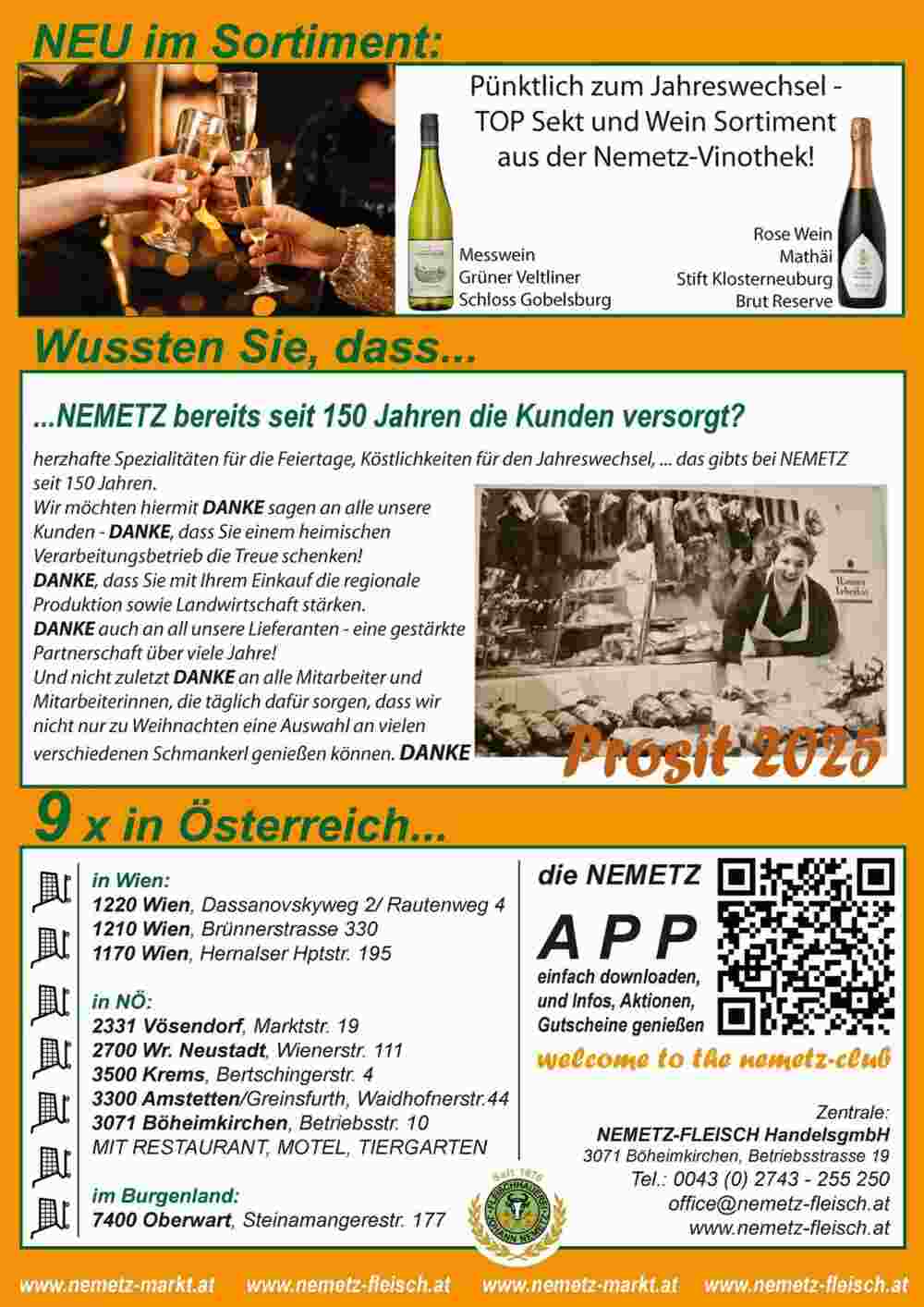 Nemetz Markt Flugblatt (ab 23.12.2024) - Angebote und Prospekt - Seite 6