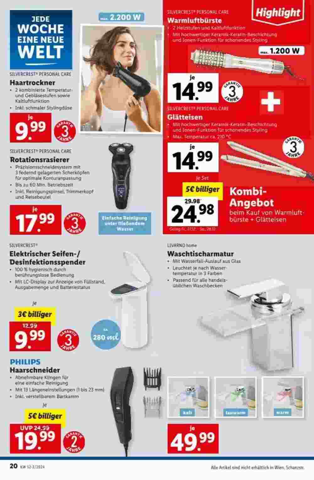 Lidl Flugblatt (ab 27.12.2024) - Angebote und Prospekt - Seite 21