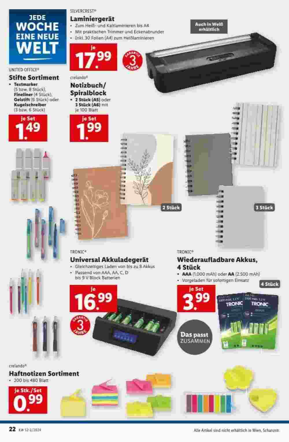 Lidl Flugblatt (ab 27.12.2024) - Angebote und Prospekt - Seite 23