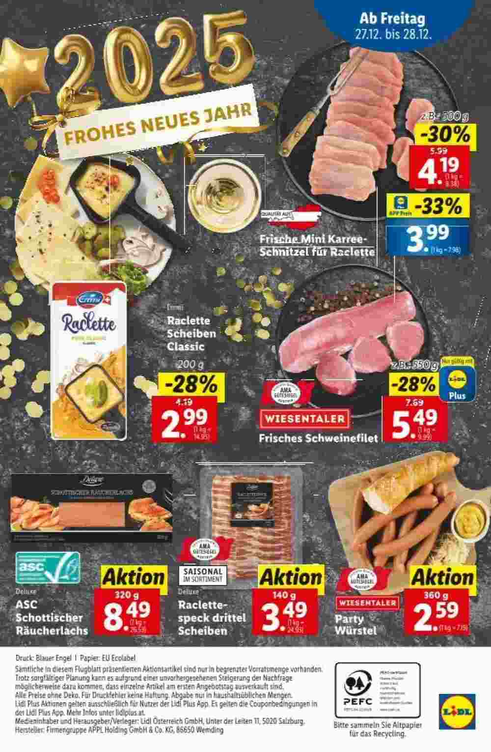 Lidl Flugblatt (ab 27.12.2024) - Angebote und Prospekt - Seite 25