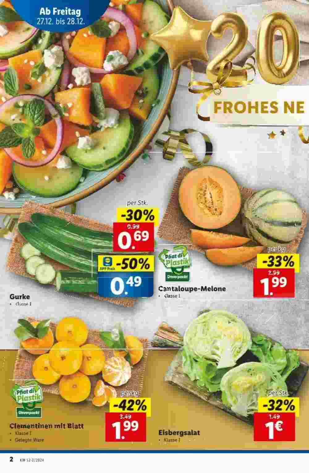 Lidl Flugblatt (ab 27.12.2024) - Angebote und Prospekt - Seite 3