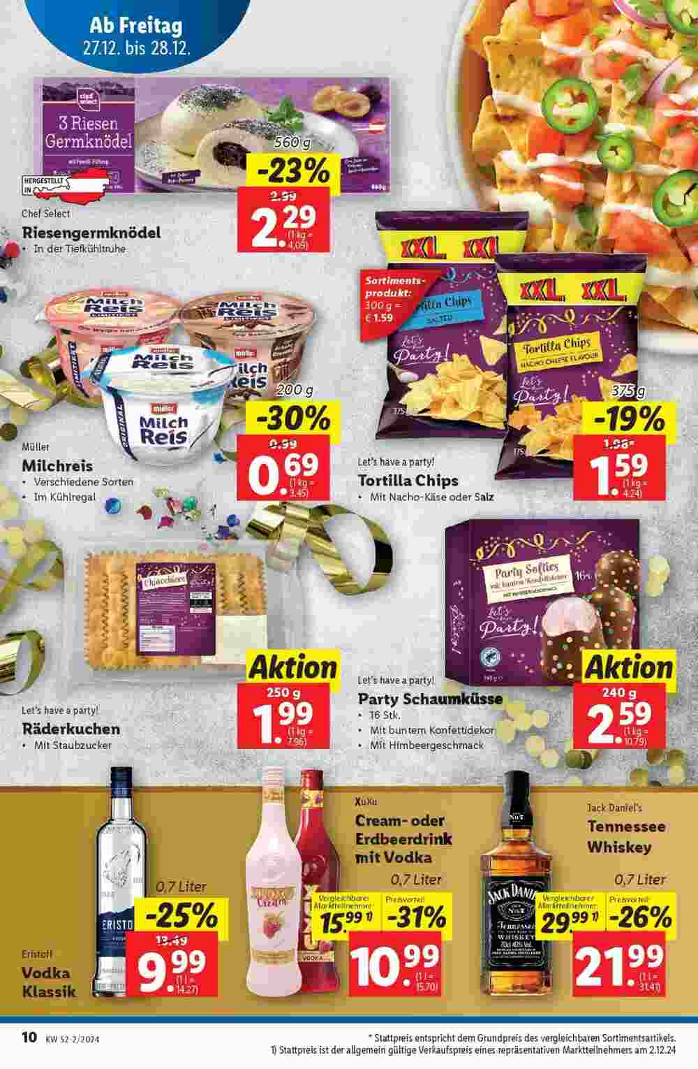 Lidl Flugblatt (ab 27.12.2024) - Angebote und Prospekt - Seite 10