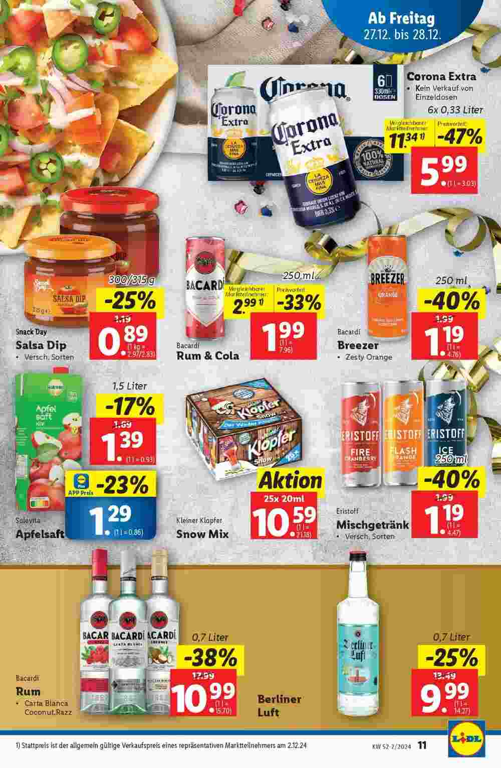 Lidl Flugblatt (ab 27.12.2024) - Angebote und Prospekt - Seite 11