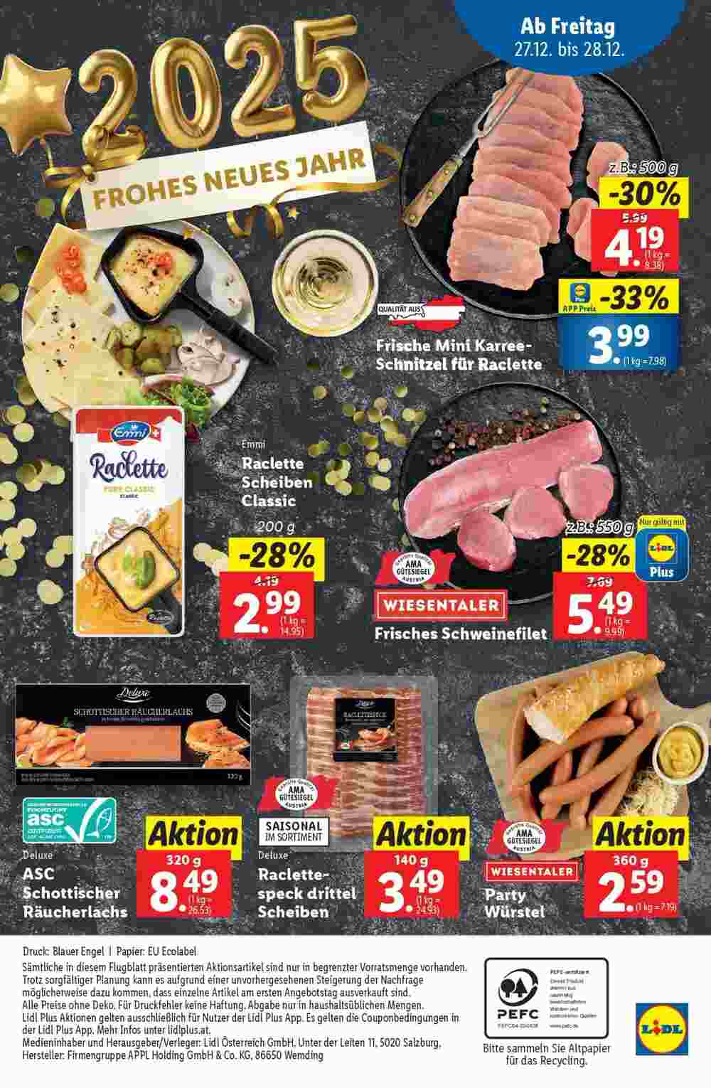 Lidl Flugblatt (ab 27.12.2024) - Angebote und Prospekt - Seite 24