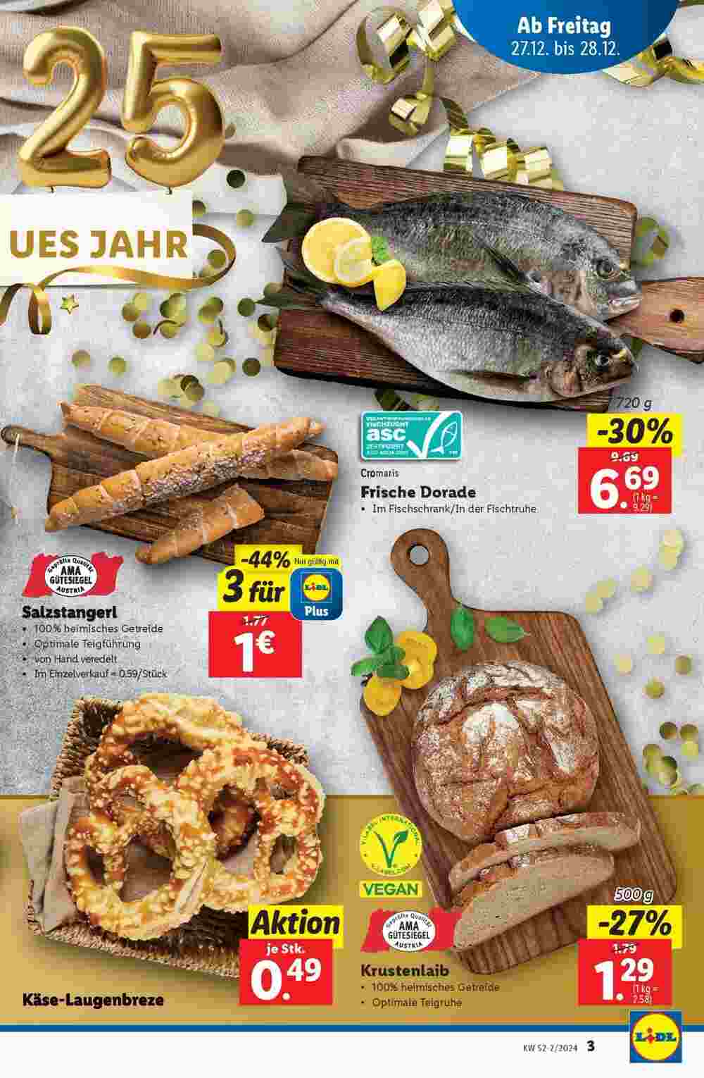 Lidl Flugblatt (ab 27.12.2024) - Angebote und Prospekt - Seite 3