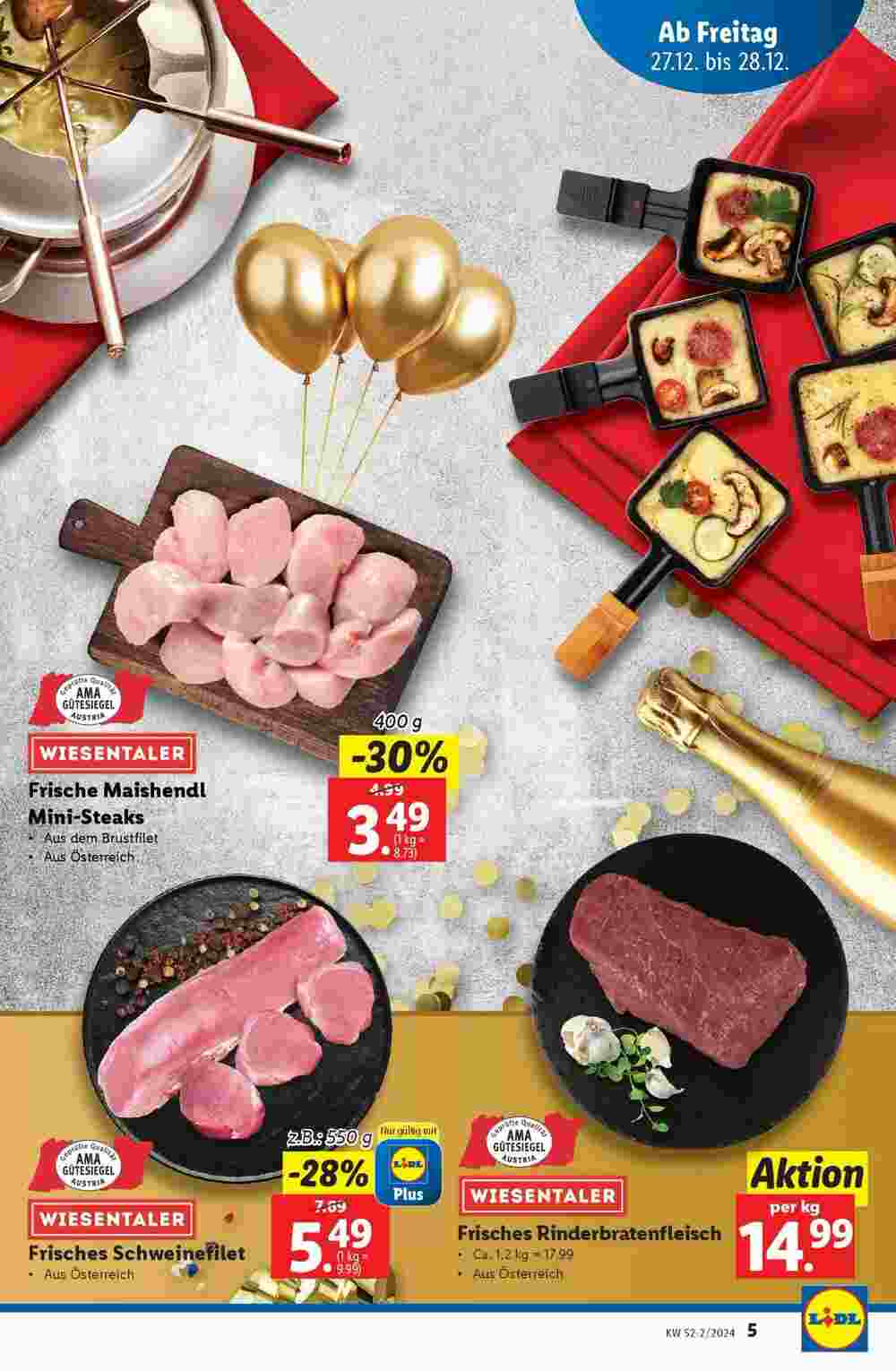 Lidl Flugblatt (ab 27.12.2024) - Angebote und Prospekt - Seite 5