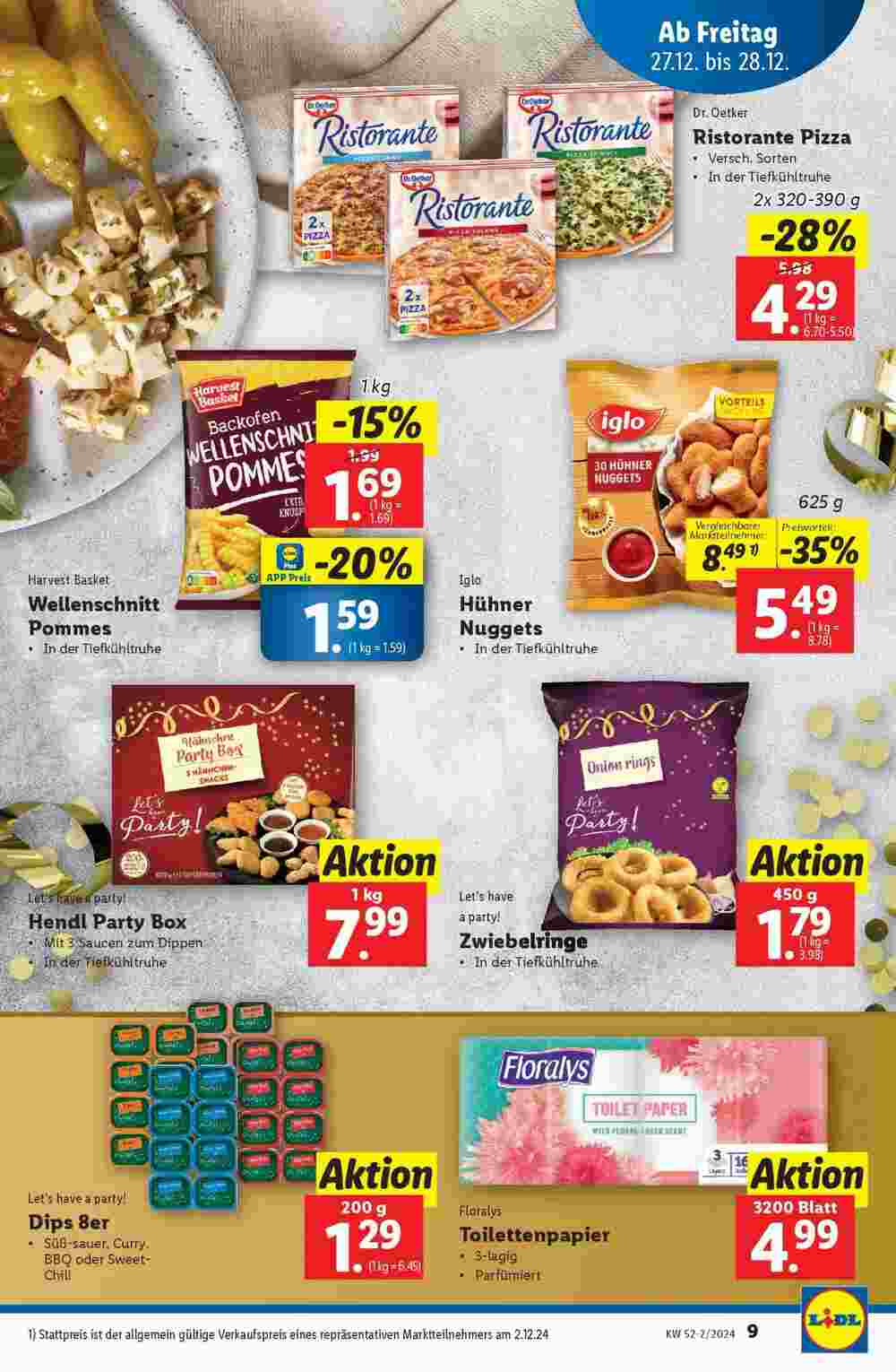 Lidl Flugblatt (ab 27.12.2024) - Angebote und Prospekt - Seite 9