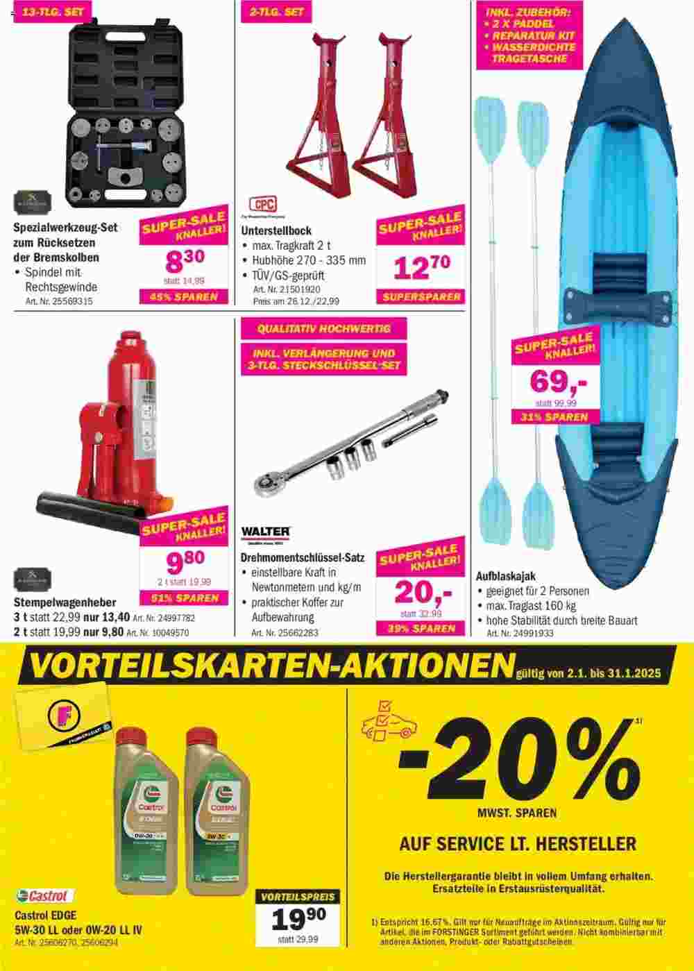 Forstinger Flugblatt (ab 27.12.2024) - Angebote und Prospekt - Seite 4